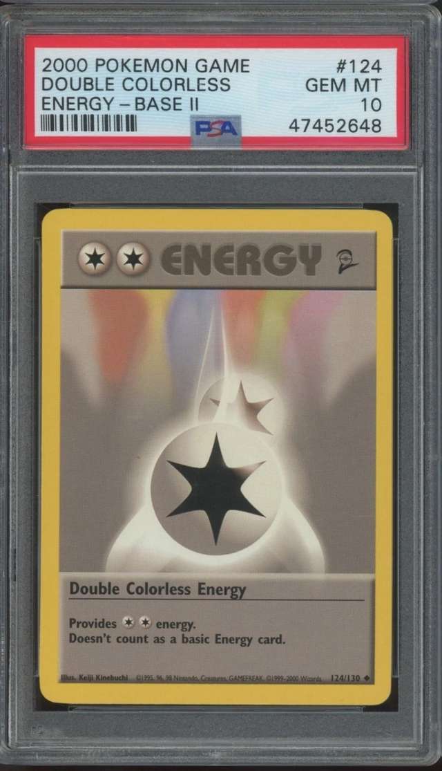 Double Colorless Energy