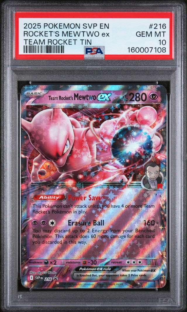 ROCKET'S MEWTWO ex