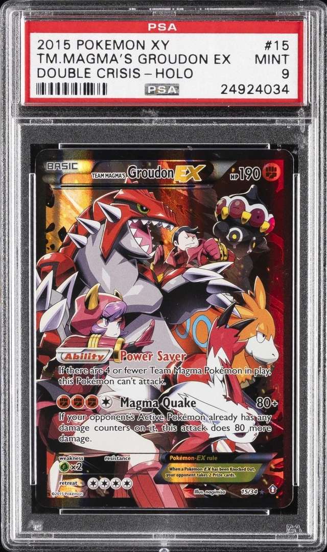 Team Magma's Groudon EX