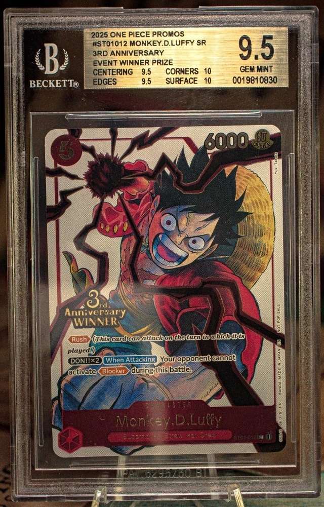Monkey.D.Luffy SR/(3rd Anniversary Event Winner Prize)
