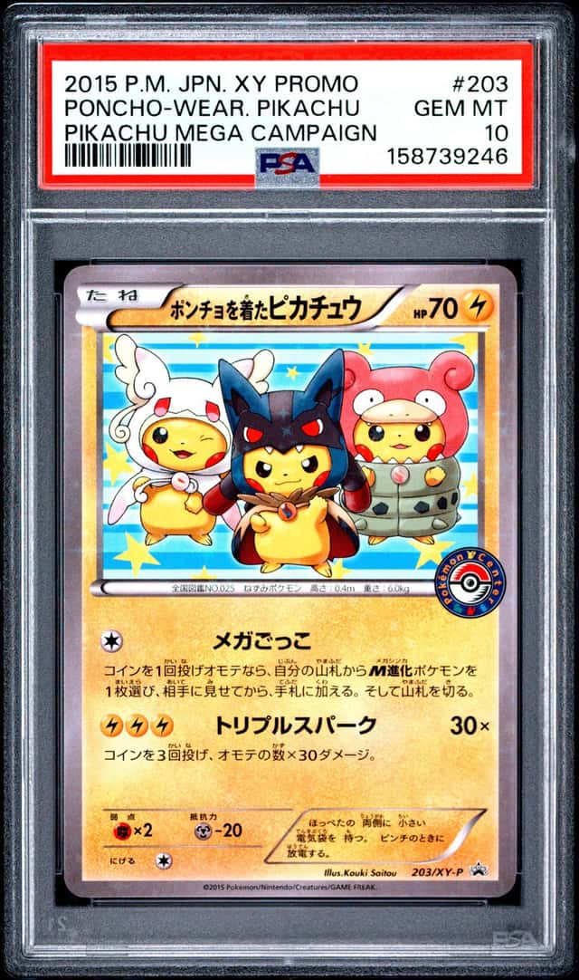 Poncho-Wear Pikachu