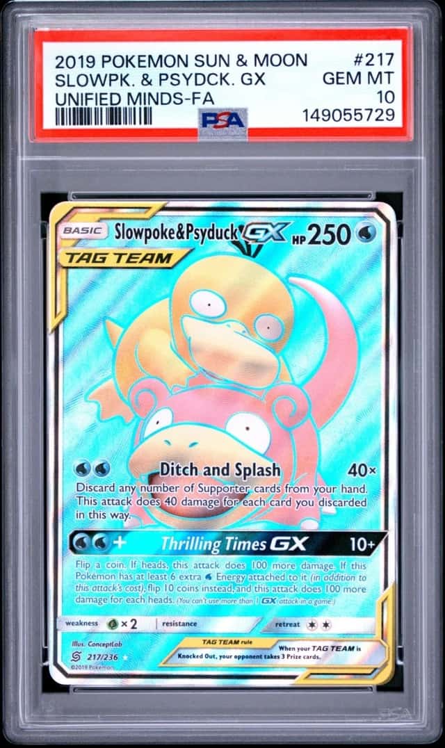 Slowpoke & Psyduck GX