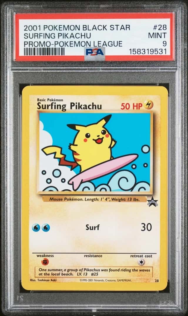 Surfing Pikachu