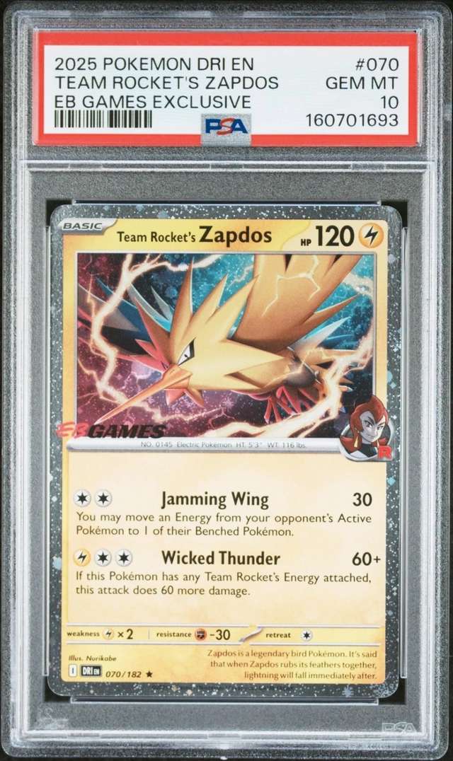 TEAM ROCKET'S ZAPDOS