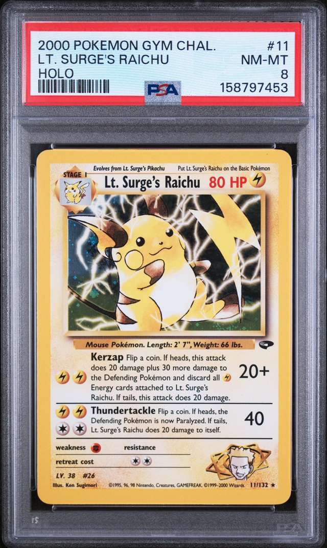 Lt. Surge's Raichu