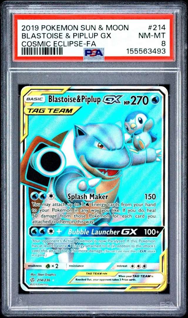 Blastoise & Piplup GX