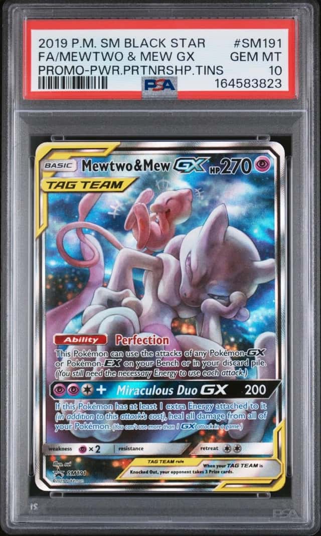Mewtwo & Mew GX