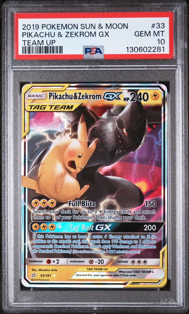 Pikachu & Zekrom GX