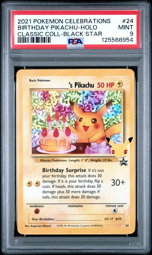Birthday Pikachu