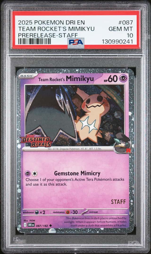 Team Rocket's Mimikyu