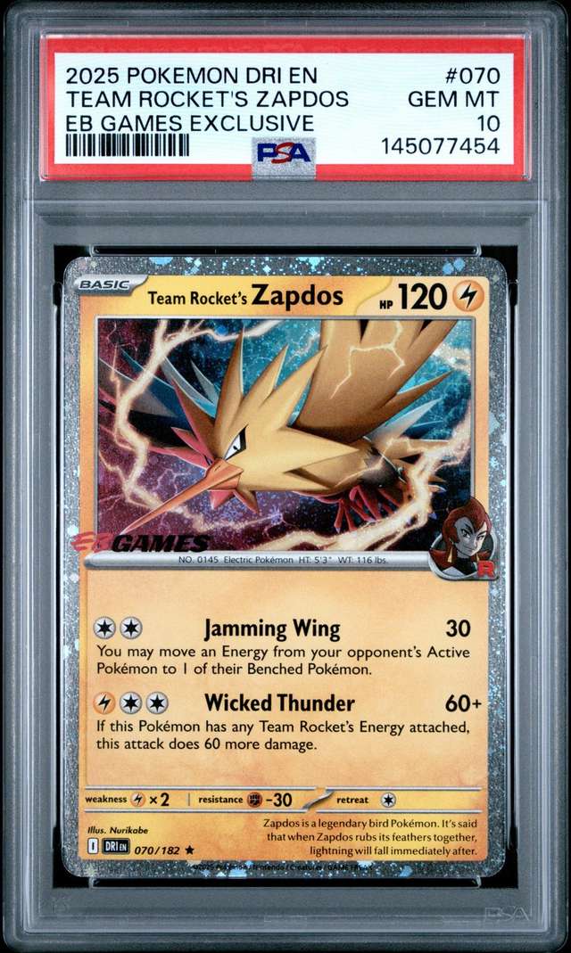 TEAM ROCKET'S ZAPDOS