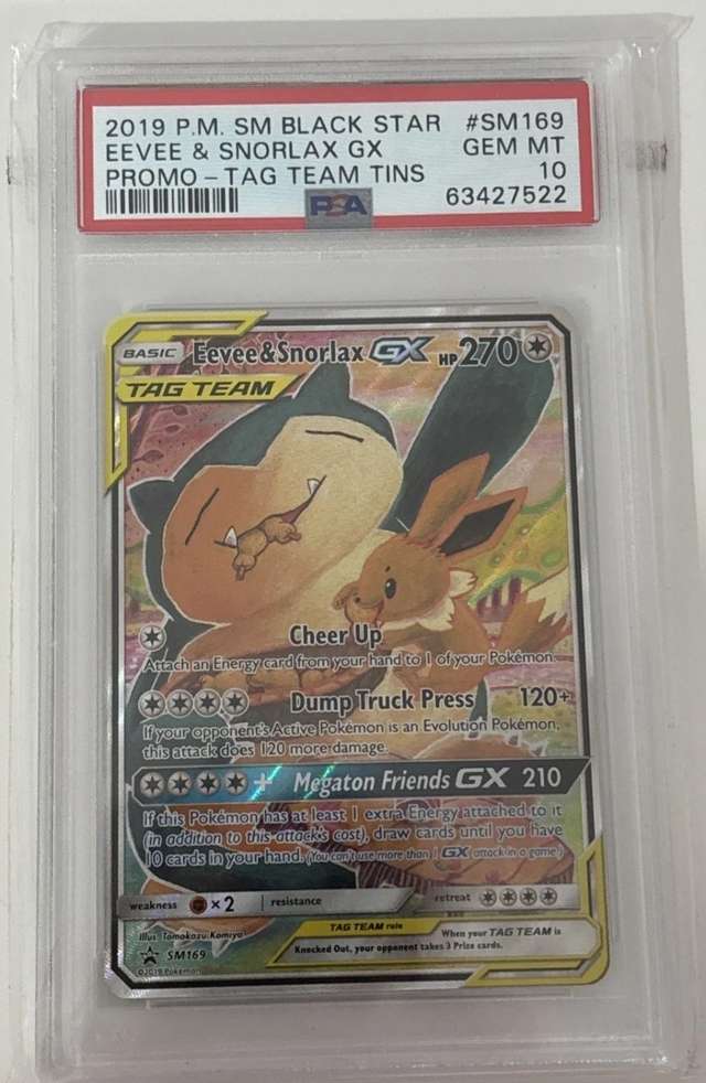 Eevee & Snorlax GX