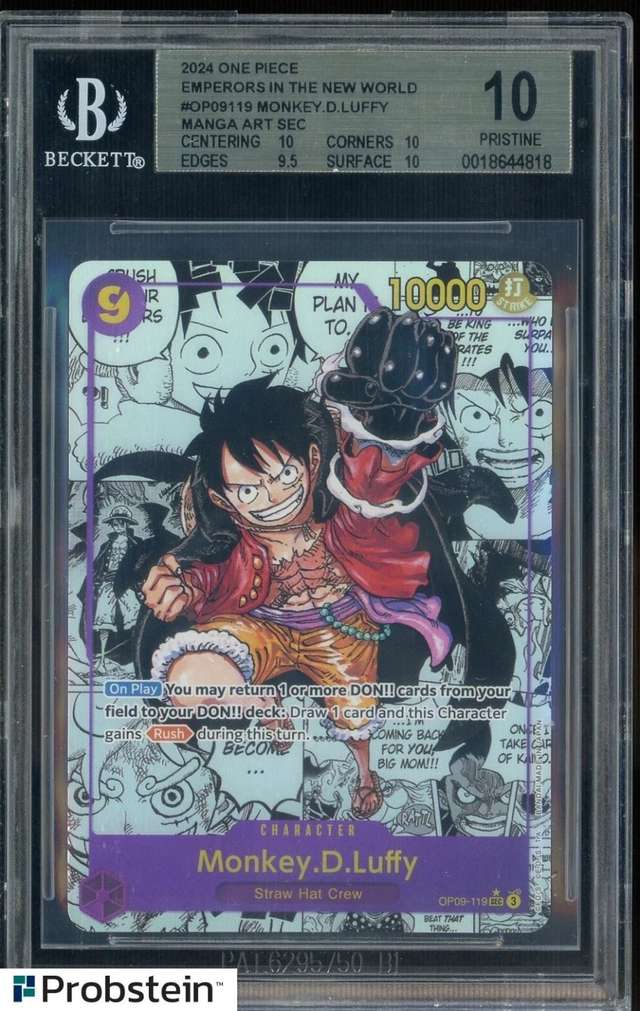 Monkey.D.Luffy MANGA ART SEC