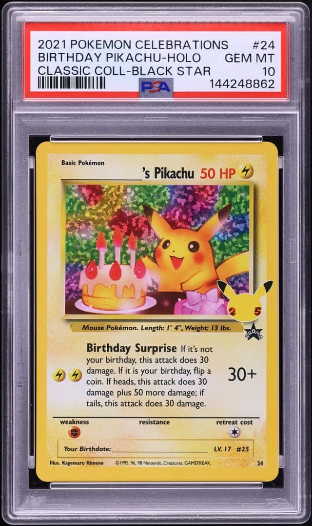 Birthday Pikachu