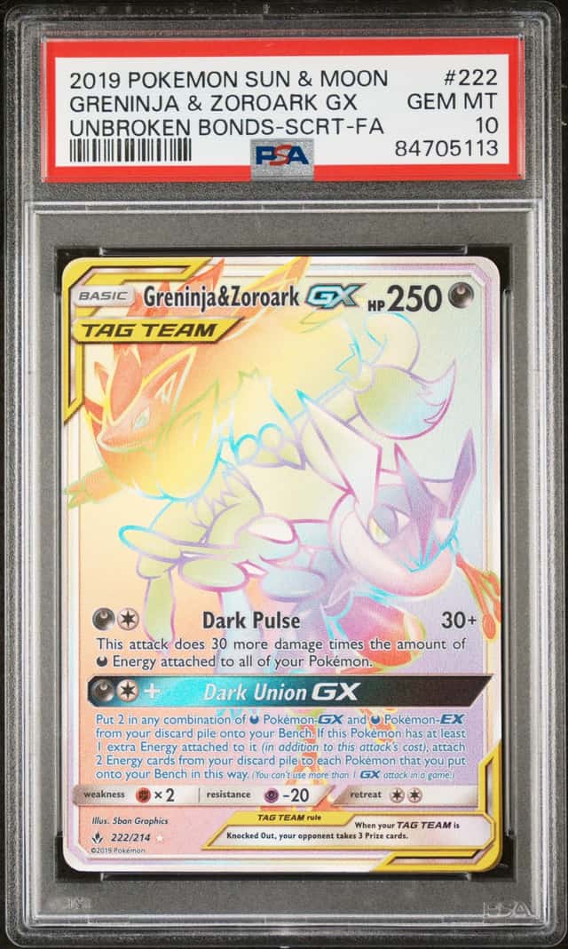 Greninja & Zoroark GX