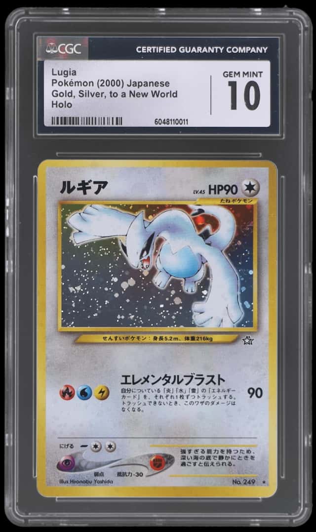 2000 Pokemon Neo Genesis Japanese Holo Lugia #249