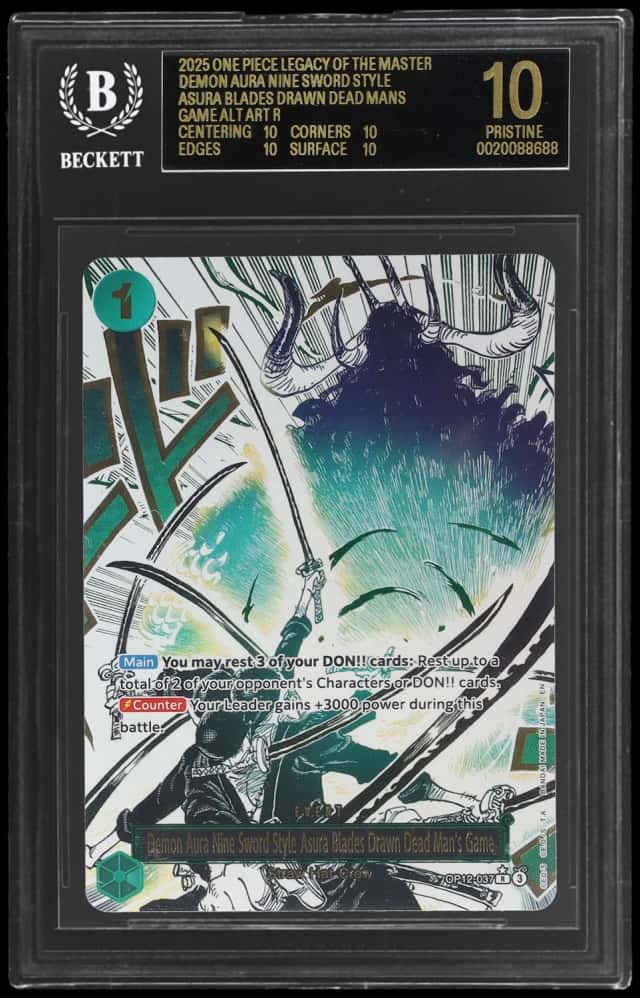 2025 One Piece Legacy of the Master Alternate Art Dead Man's Game #OP12037