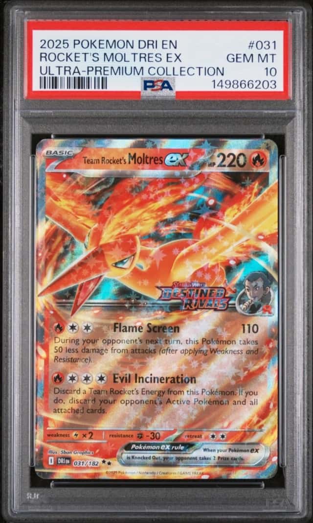 Rocket's Moltres EX