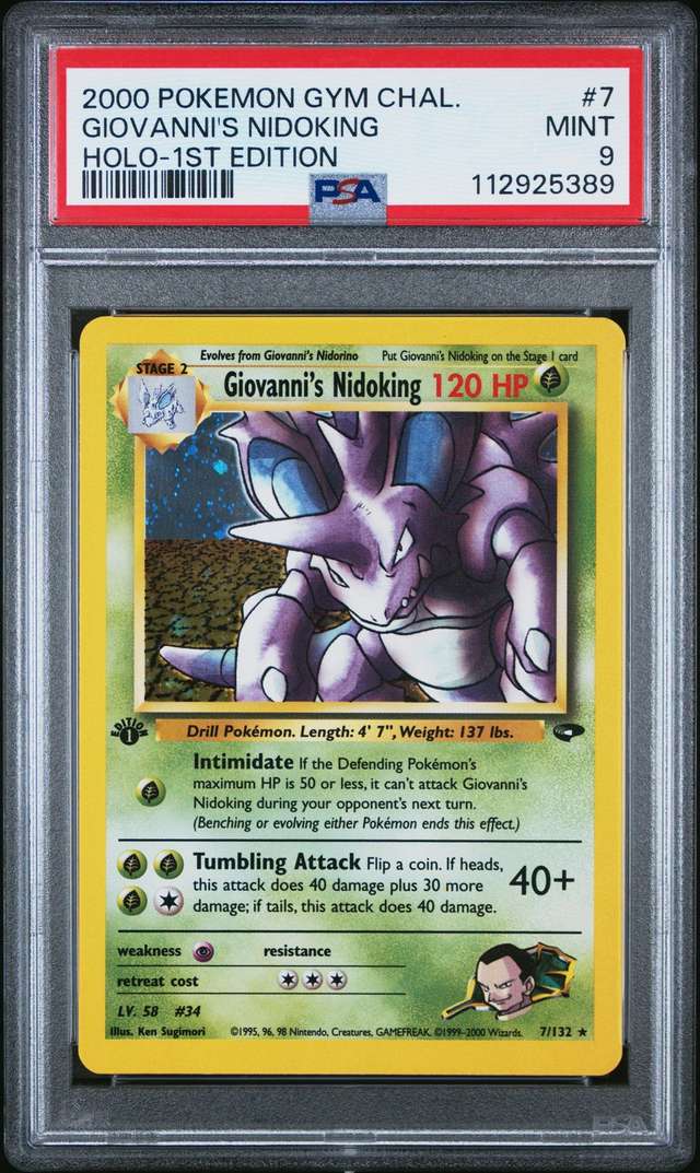 Giovanni's Nidoking