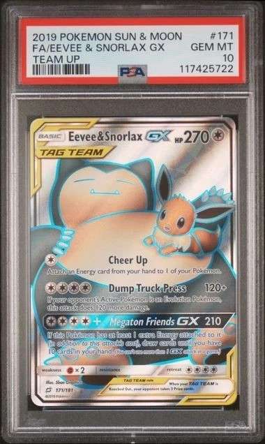 Eevee & Snorlax GX
