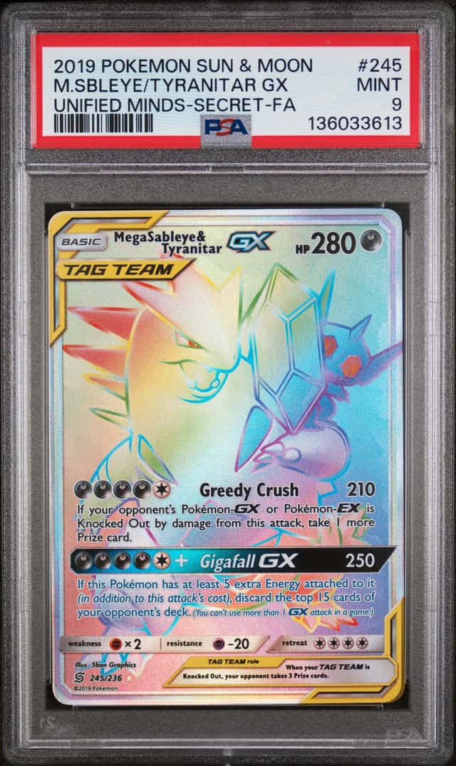 Mega Sableye & Tyranitar GX