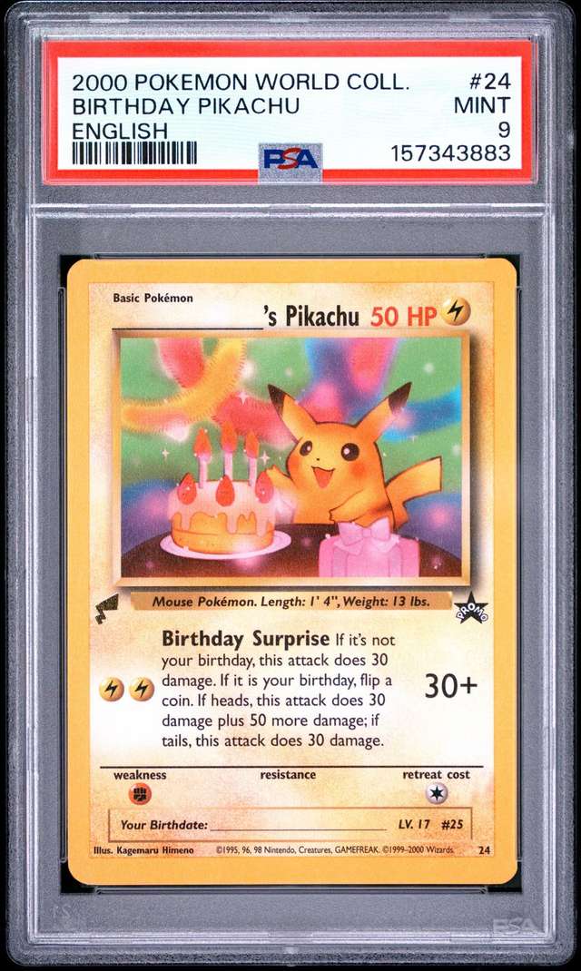 BIRTHDAY PIKACHU