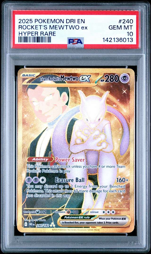 ROCKET'S MEWTWO ex