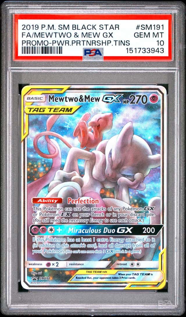 Mewtwo & Mew GX