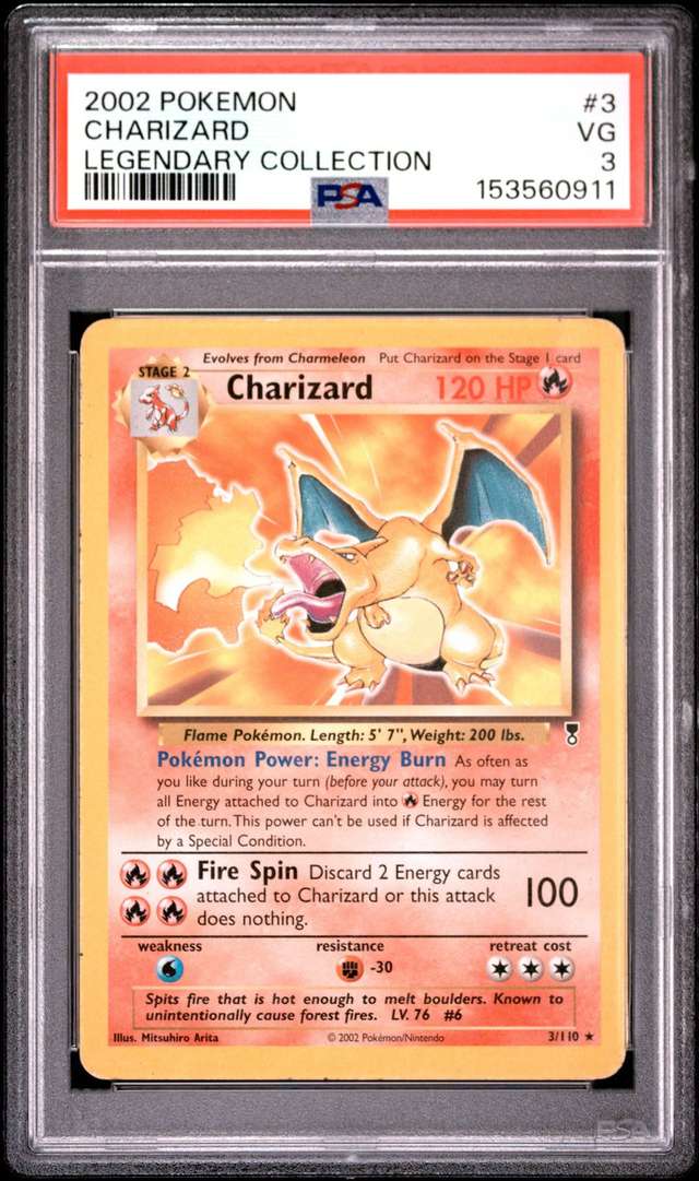 Charizard-Rev Foil-Lc