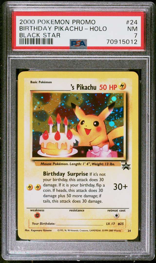 BIRTHDAY PIKACHU