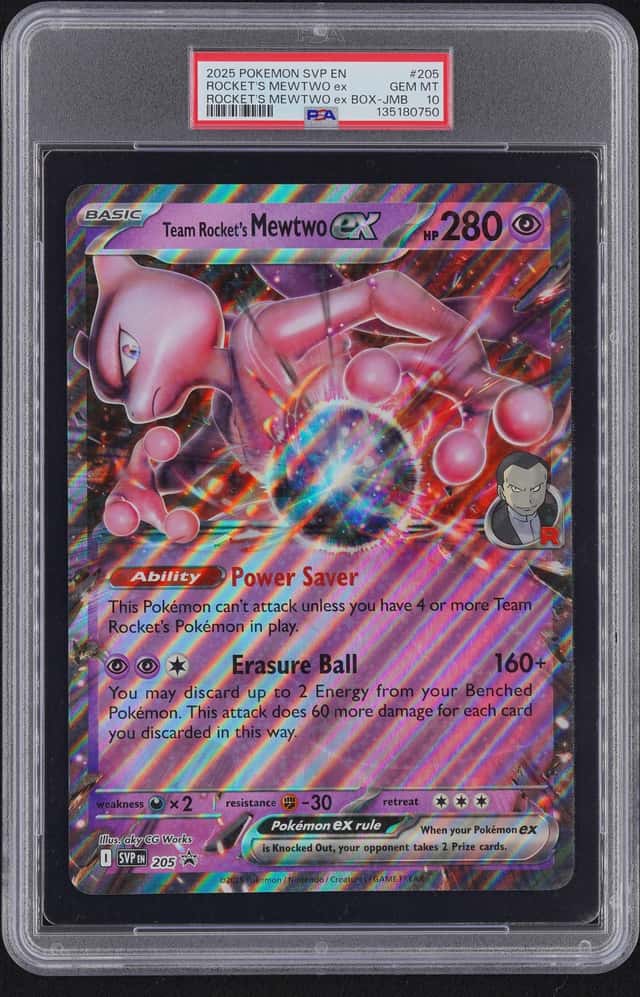 ROCKET'S MEWTWO ex