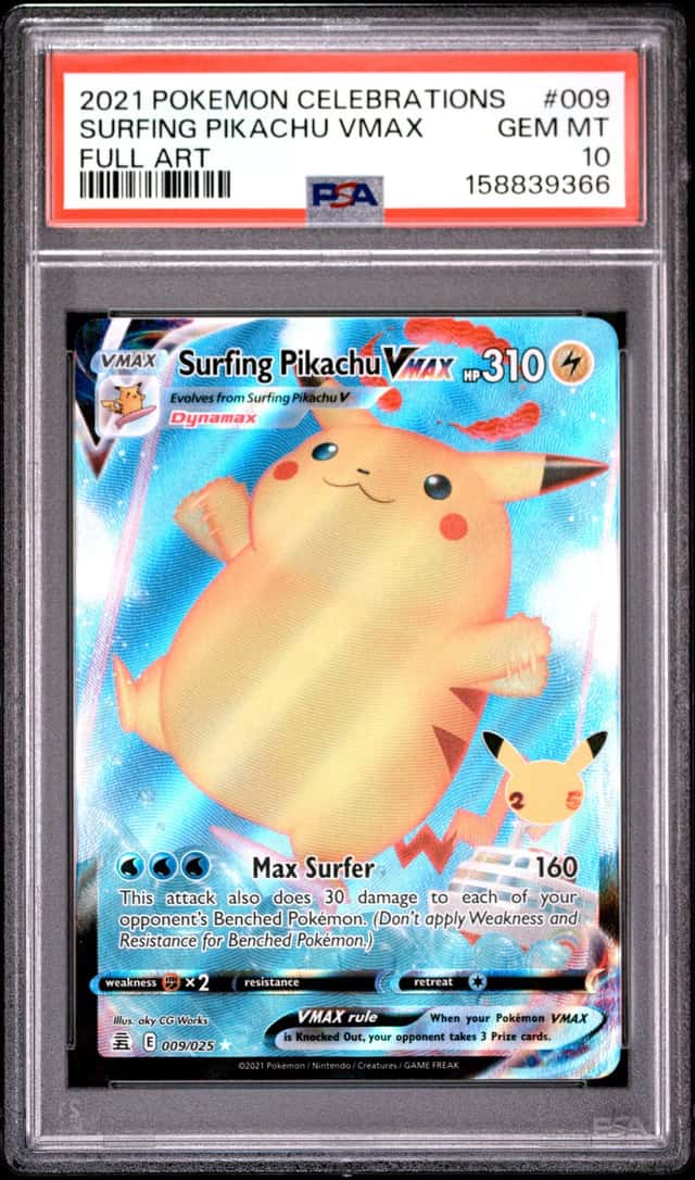 Surfing Pikachu VMAX