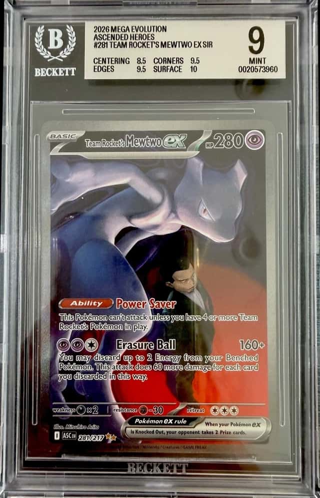 ROCKET'S MEWTWO ex