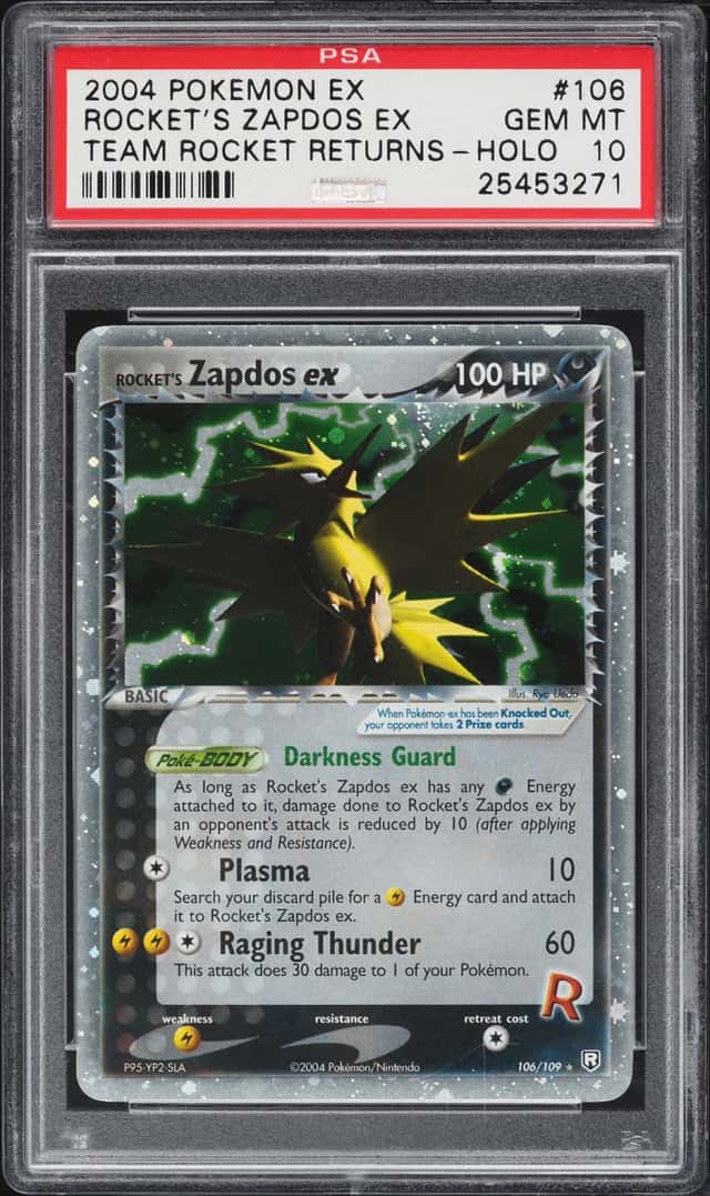 Rocket's Zapdos EX