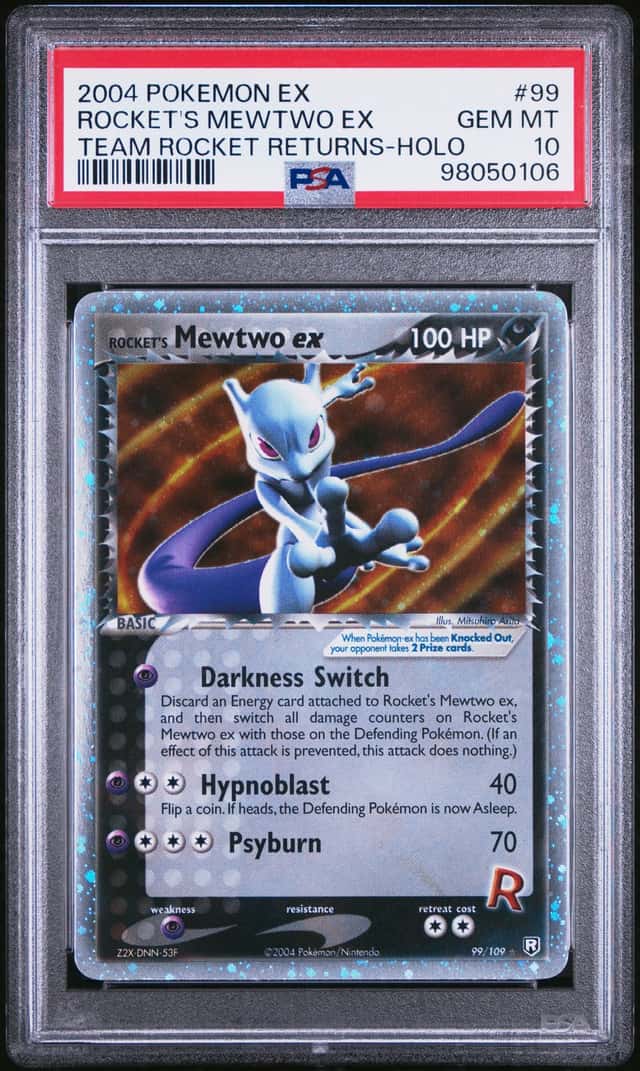 Rocket's Mewtwo EX