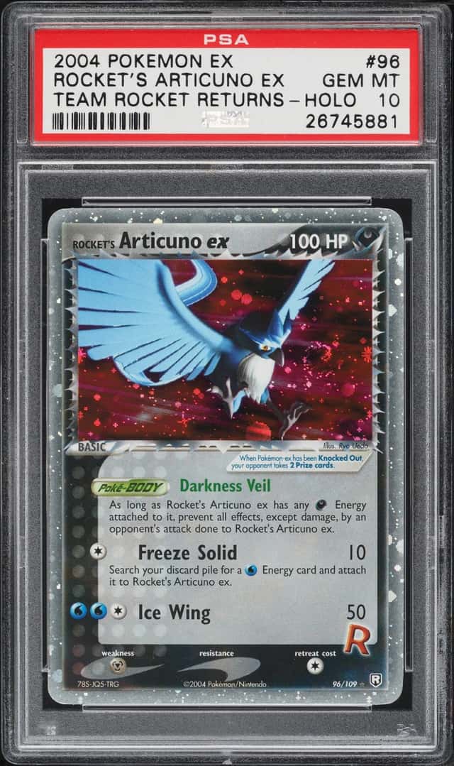 Rocket's Articuno EX