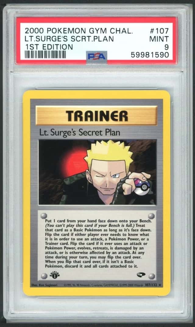 Lt. Surge's Secret Plan