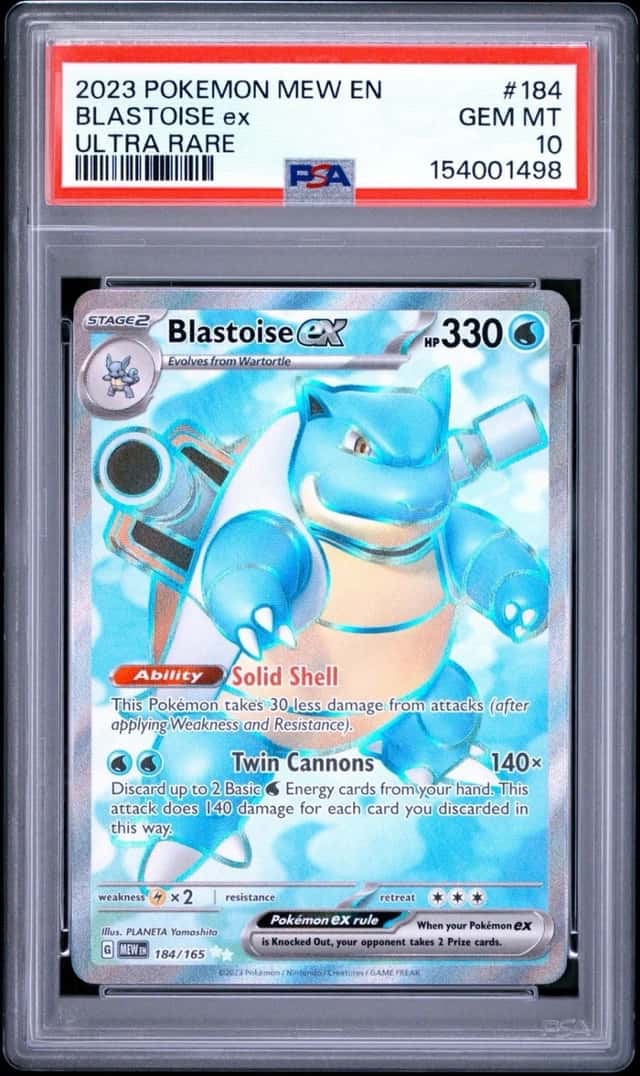 BLASTOISE ex