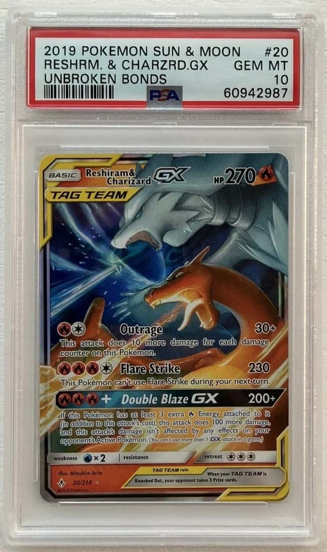Reshiram & Charizard GX