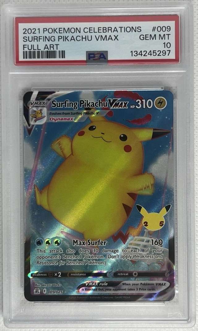 Surfing Pikachu VMAX