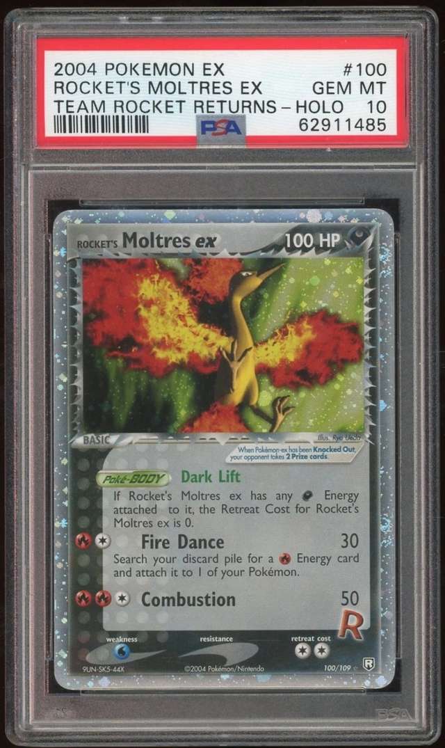 Rocket's Moltres EX