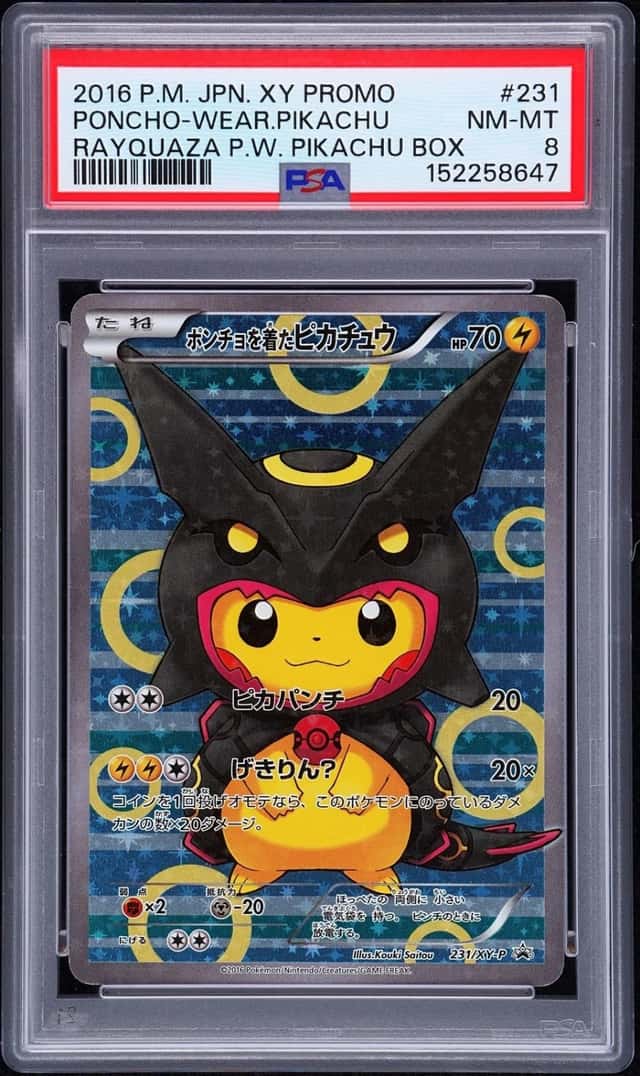 Poncho-Wearing Pikachu
