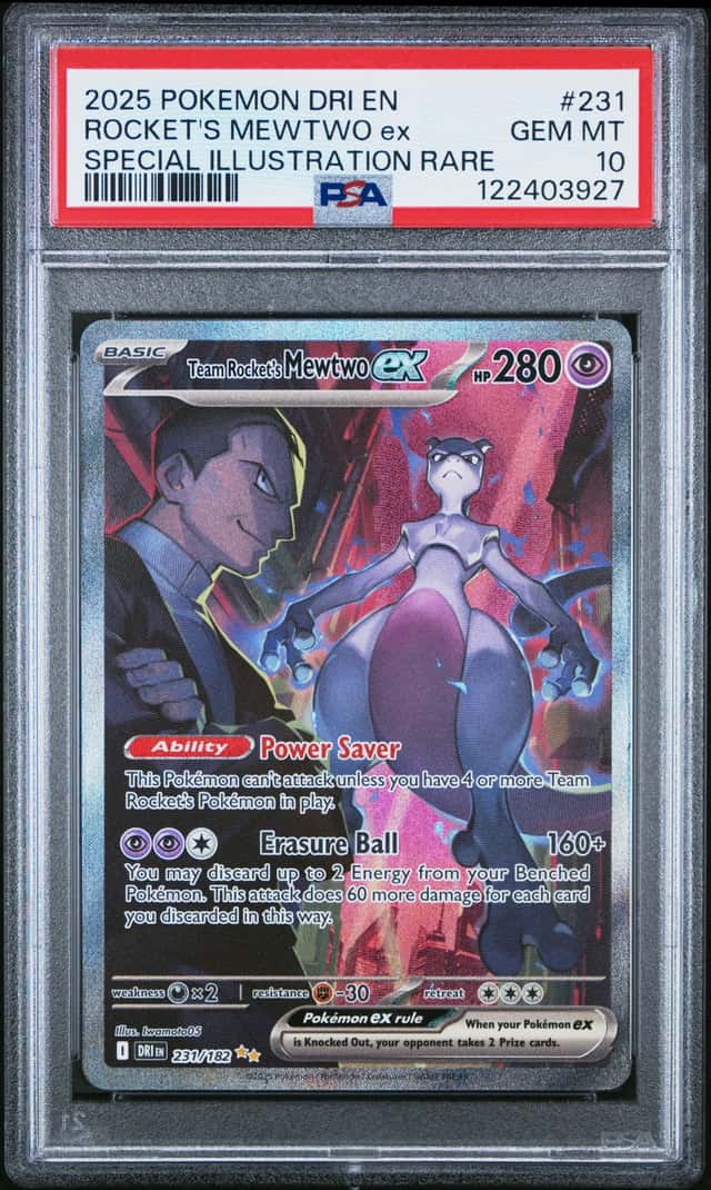ROCKET'S MEWTWO ex