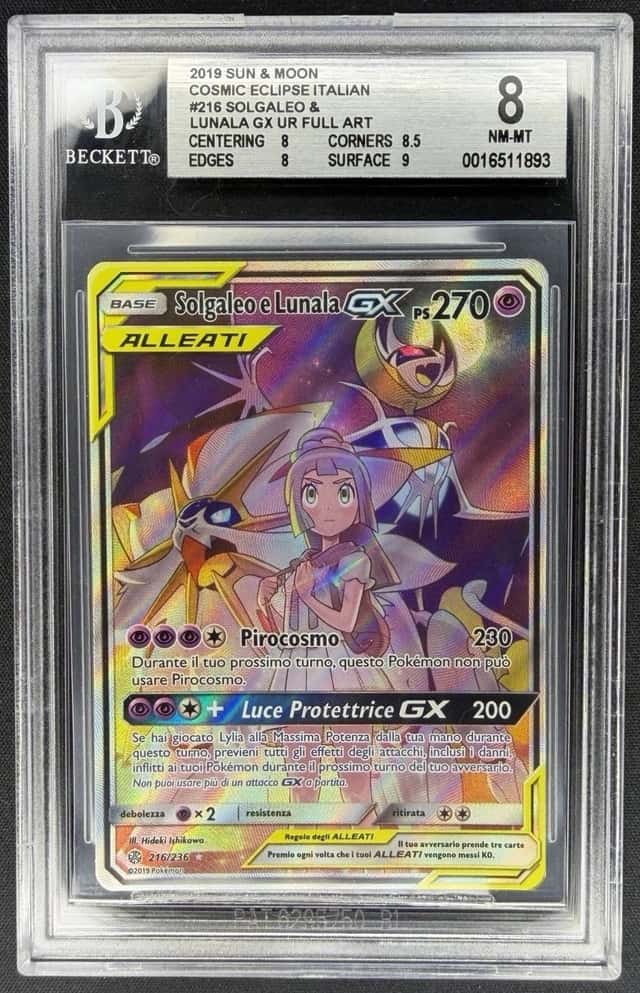 Solgaleo & Lunala GX UR FULL ART