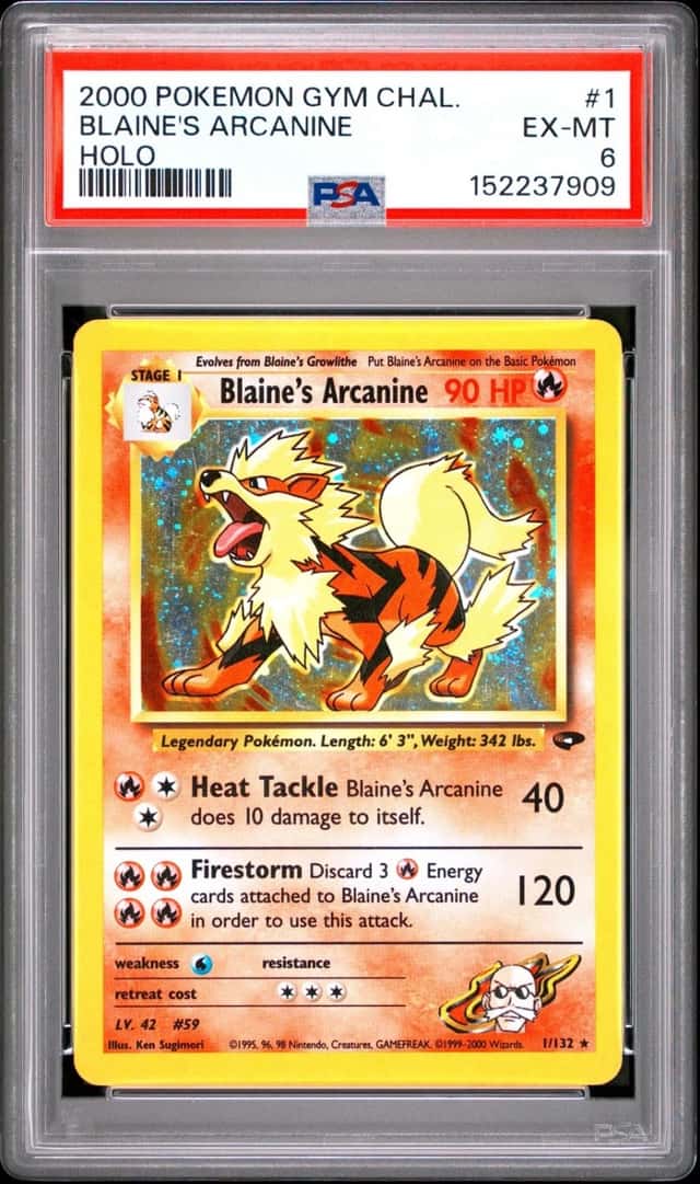 Blaine's Arcanine