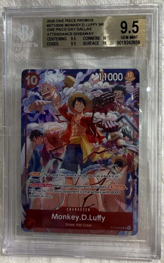Monkey.D.Luffy SR/(ONE PIECE DAY Dallas Attendance Giveaway)