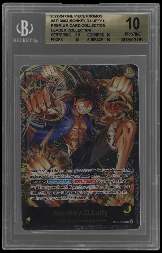 2024 One Piece Premium Card Collection Leader Monkey D. Luffy #003