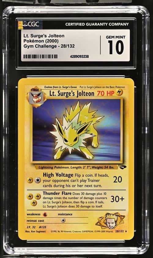 LT. SURGE'S JOLTEON