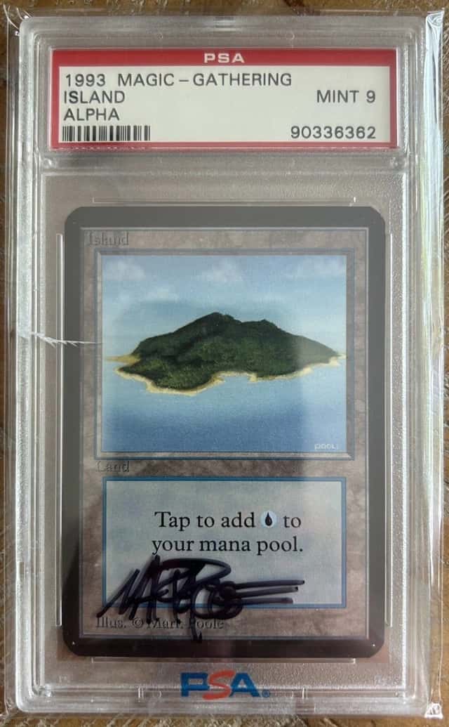 Island (Orange/Yellow Sky)