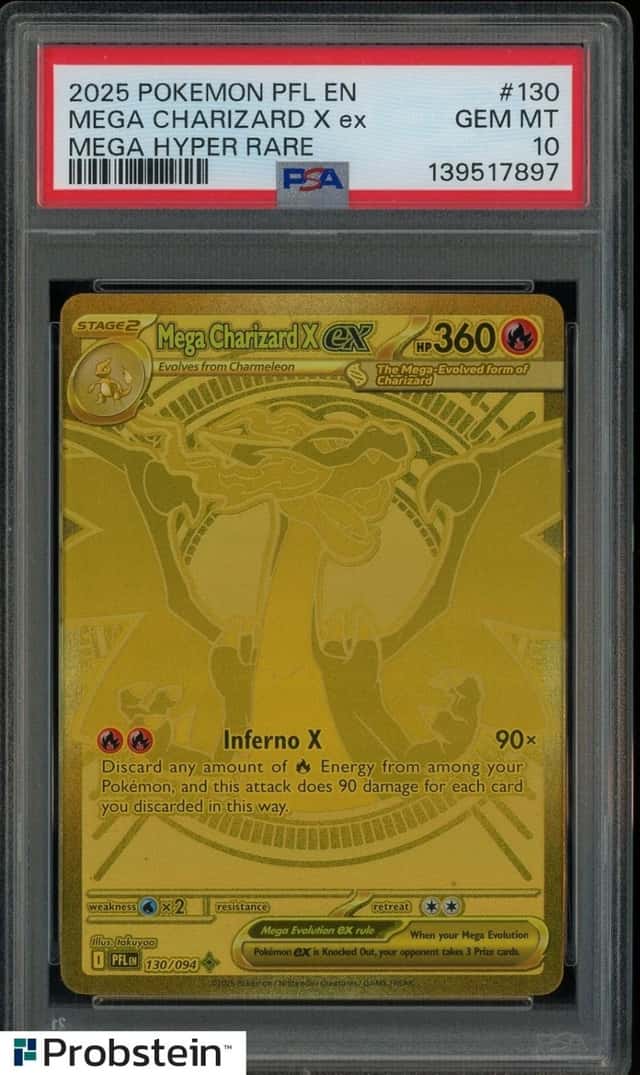 MEGA CHARIZARD X ex